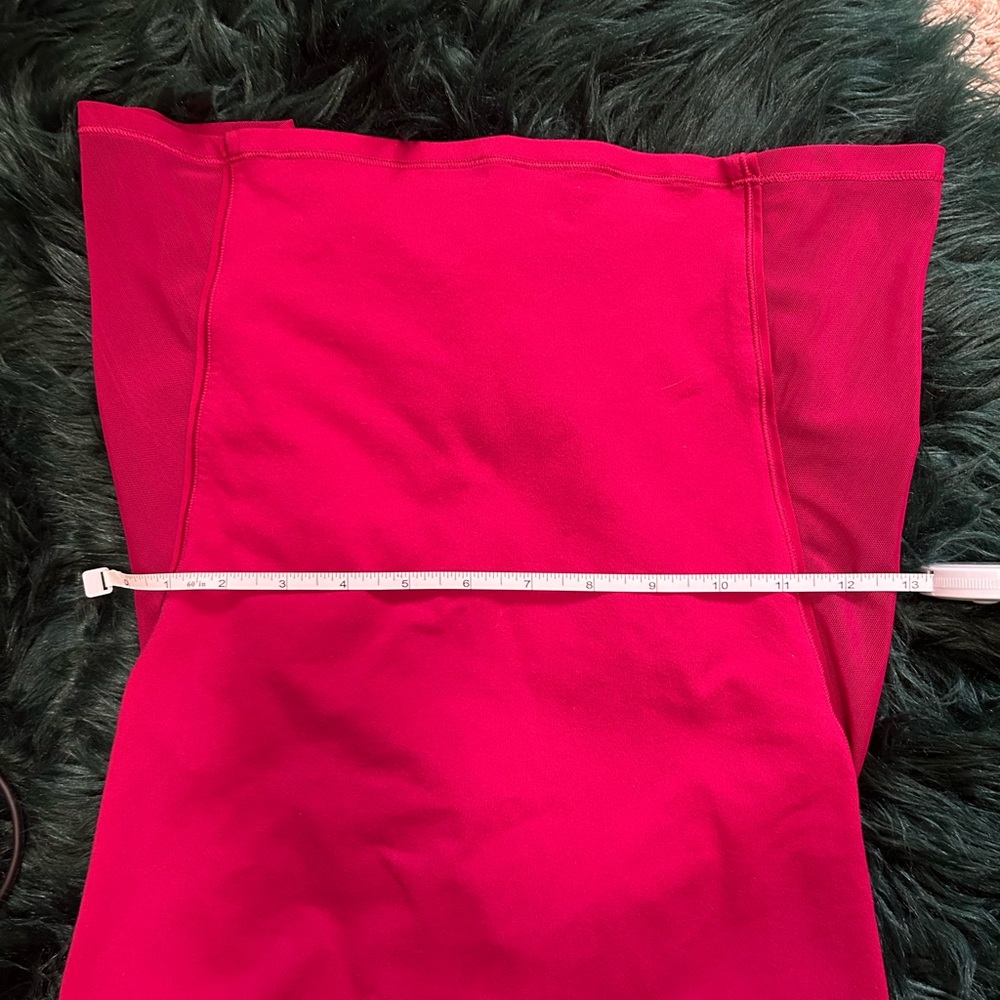Lulu fuchsia Rouched Racerback Tank Top - Picture 6 of 9